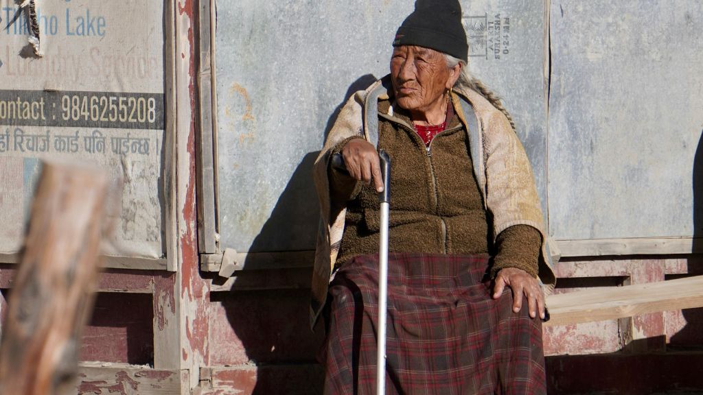 Local woman In Manang