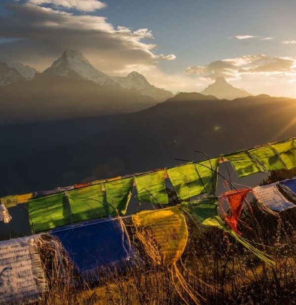 morning view from poonhill