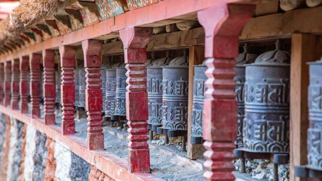 Prayer wheels