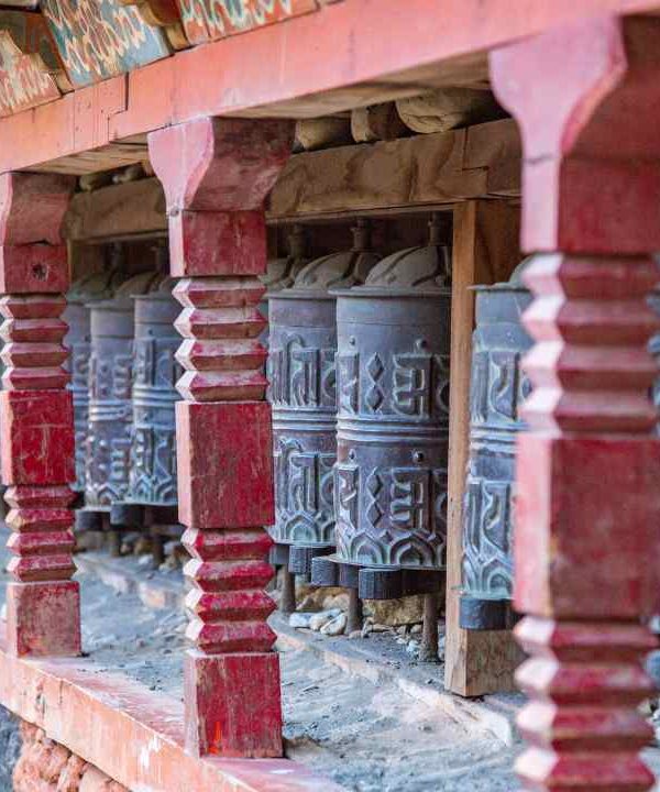 Prayer wheels