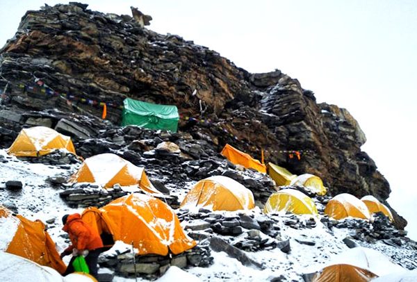 Mera peak high camp
