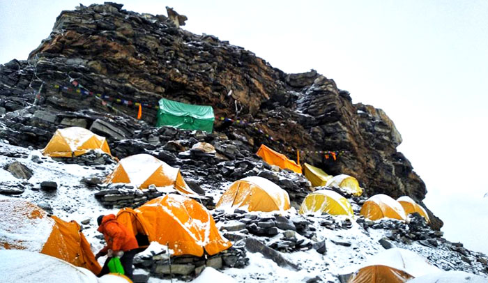 Mera peak high camp