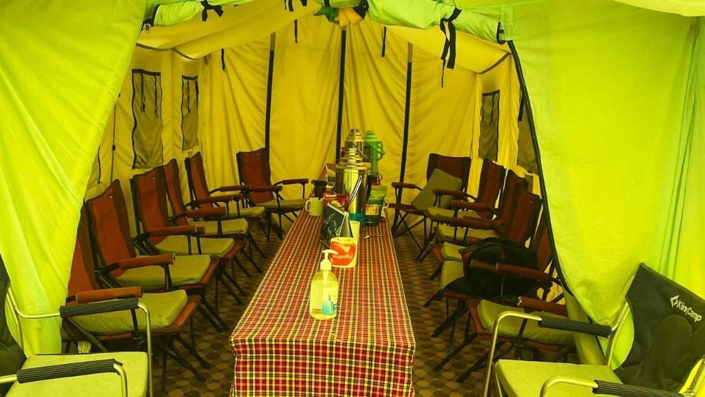 Mera peak tented high camp
