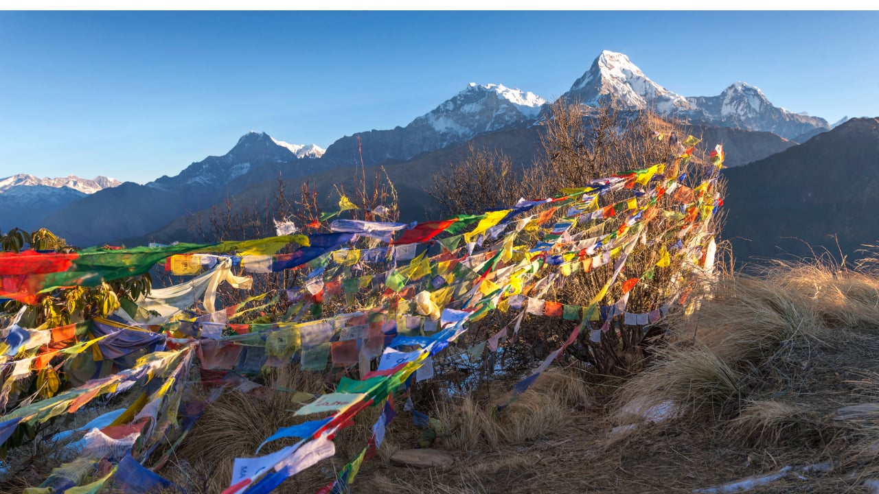morning view from poon hill