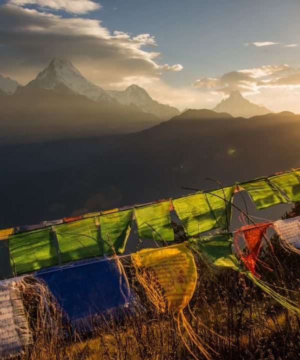 sunrise view from poon hill