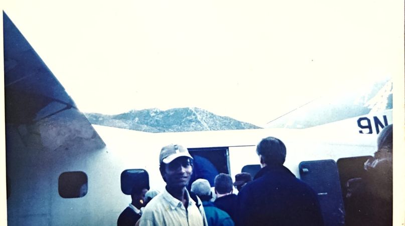 my first flight at 2002